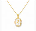Petal Cameo Necklace